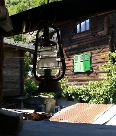 Daire Historische Maisonettewohnung Bis 10 Gaeste, Magic Pass Belalp, Rosswald Und Mehr