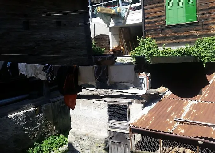 Historische Maisonettewohnung Bis 10 Gaeste, Magic Pass Belalp, Rosswald Und Mehr