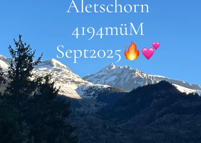 Historische Maisonettewohnung Bis 10 Gaeste, Magic Pass Belalp, Rosswald Und Mehr * Naters